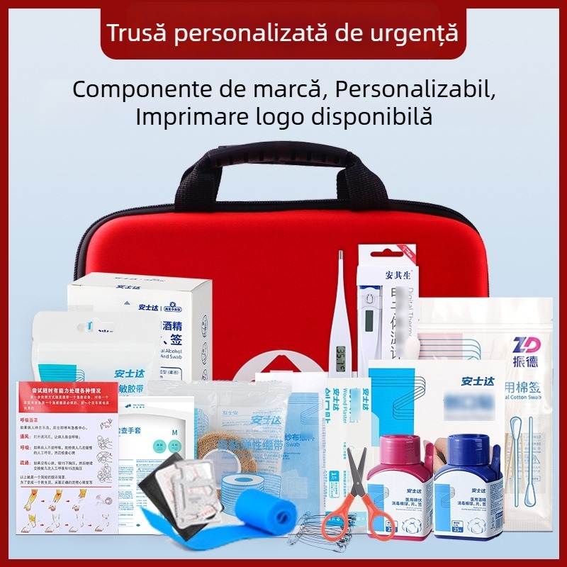 Kit EVA portabil de urgență pentru exterior – uz casnic, salvare și evacuare, set complet pentru camping și mașină