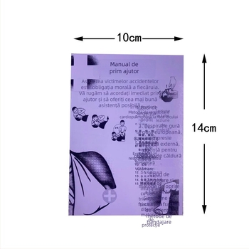 Chi-aid Subang 01 Manual de prim ajutor cu cunoștințe de siguranță în situații de urgență și accesorii pentru trusa de prim ajutor