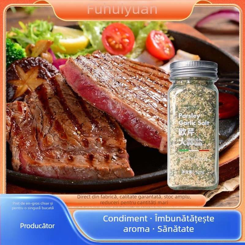 Sare cu pătrunjel și usturoi pentru paste, fripturi și legume fierte, 150 g