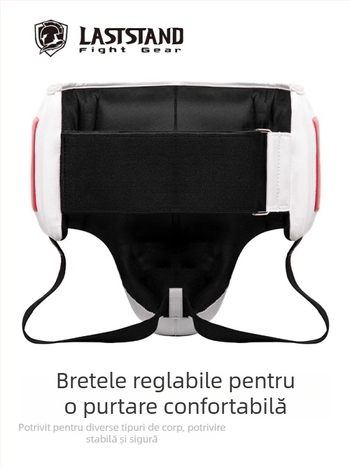Protecție inghinală pentru box și arte marțiale, PU cu elasticitate înaltă pentru Muay Thai și Sanda