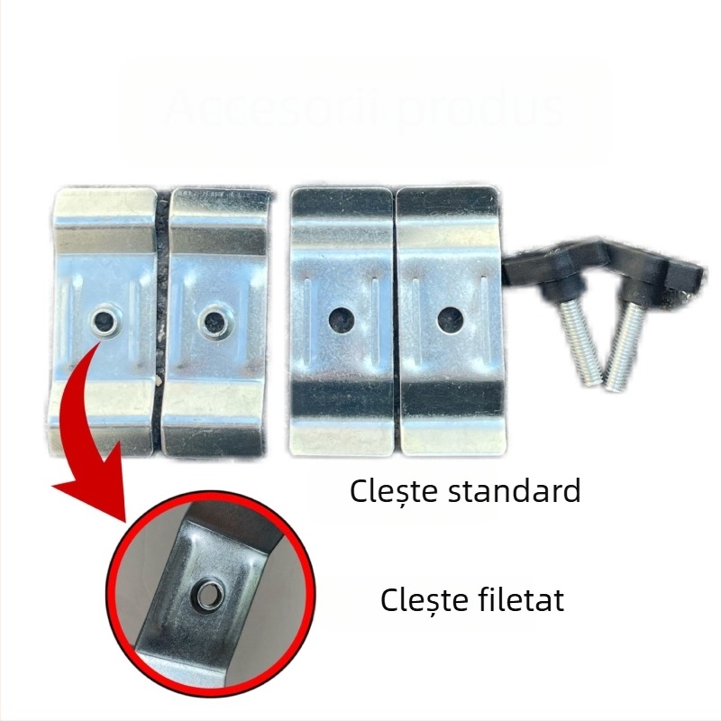 Clema pentru umbre de exterior, puternică și stabilă — accesoriu universal de fixare pentru cărucioare de camping, scaune de pescuit, standuri de piață și cărucioare mici