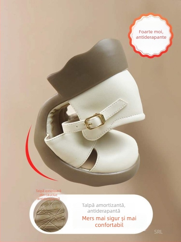 Sandale pentru femei cu o singură curea, vârf pătrat, stil roman, confortabile și versatile