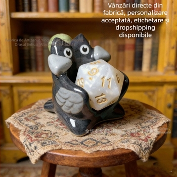 Ornament 3D cu pisică neagră - portabil, drăguț și practic