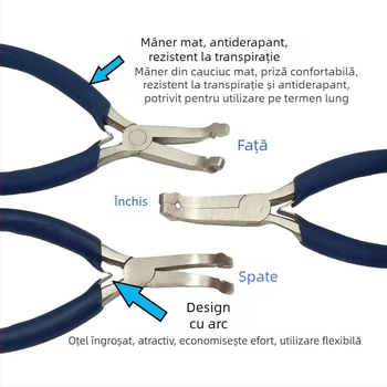 Clește de prindere a mărgelelor pentru bijuterii DIY — instrument pentru șiruit brățări și coliere