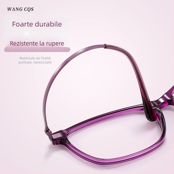 Ochelari de citit GS107, ultra-ușori, anti-lumină albastră, claritate înaltă, pentru femei de vârstă mijlocie și vârstnice