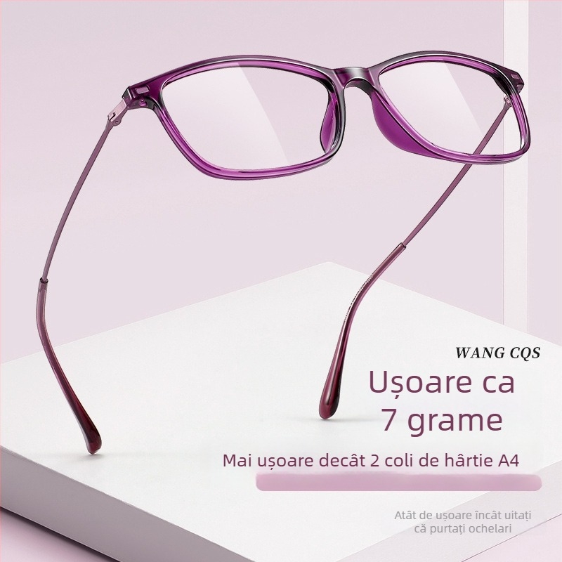 Ochelari de citit GS107, ultra-ușori, anti-lumină albastră, claritate înaltă, pentru femei de vârstă mijlocie și vârstnice