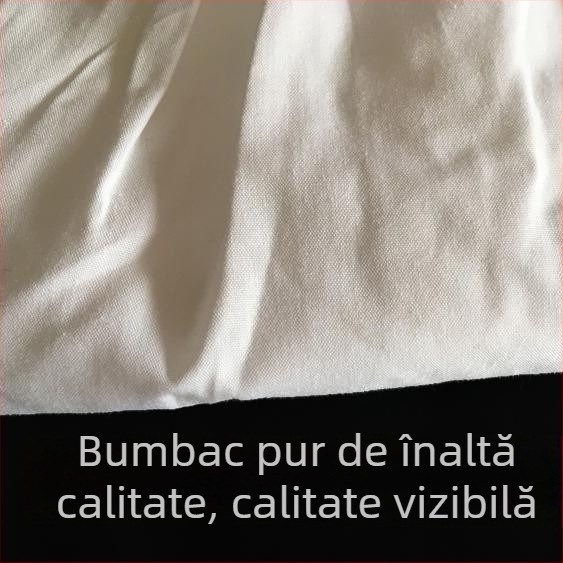 Acoperitoare de mâneci albe din bumbac, protecție igienică pentru restaurante