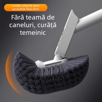 Perie de toaletă cu mâner lung pentru curățare temeinică în casă
