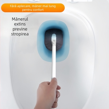 Perie de toaletă cu mâner lung pentru curățare temeinică în casă
