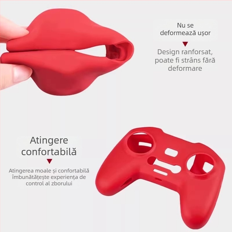 Capac silicon protector pentru telecomanda DJI Avata 2 FPV, anti-zgârieturi și rezistent la uzură