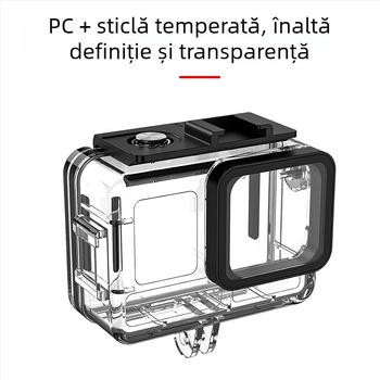 Insta360 Ace Pro2 carcasă impermeabilă pentru scufundări, capac obiectiv, protecție la 60 m pentru cameră de acțiune