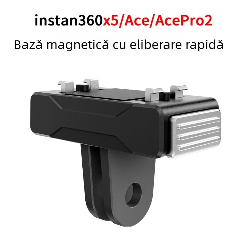Bază magnetică cu eliberare rapidă pentru Insta360 X5/X4 Air Ace Pro2