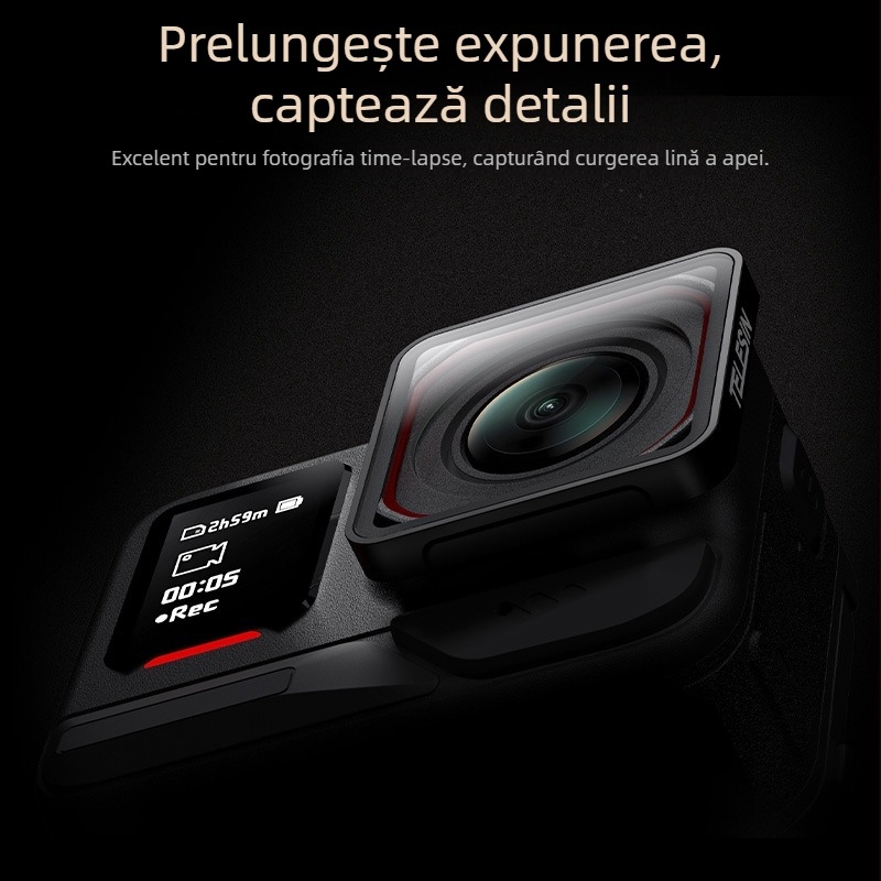 Set de filtre CPL polarizant și ND8/ND16/ND32 pentru Insta360 Ace Pro și Ace Pro2
