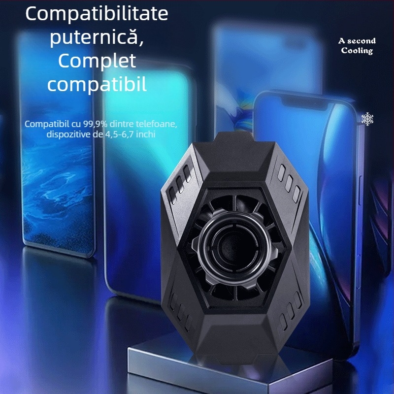 Fu Xin M10 Răcitor pentru telefon cu răcire semiconductoră și suport pentru toate telefoanele