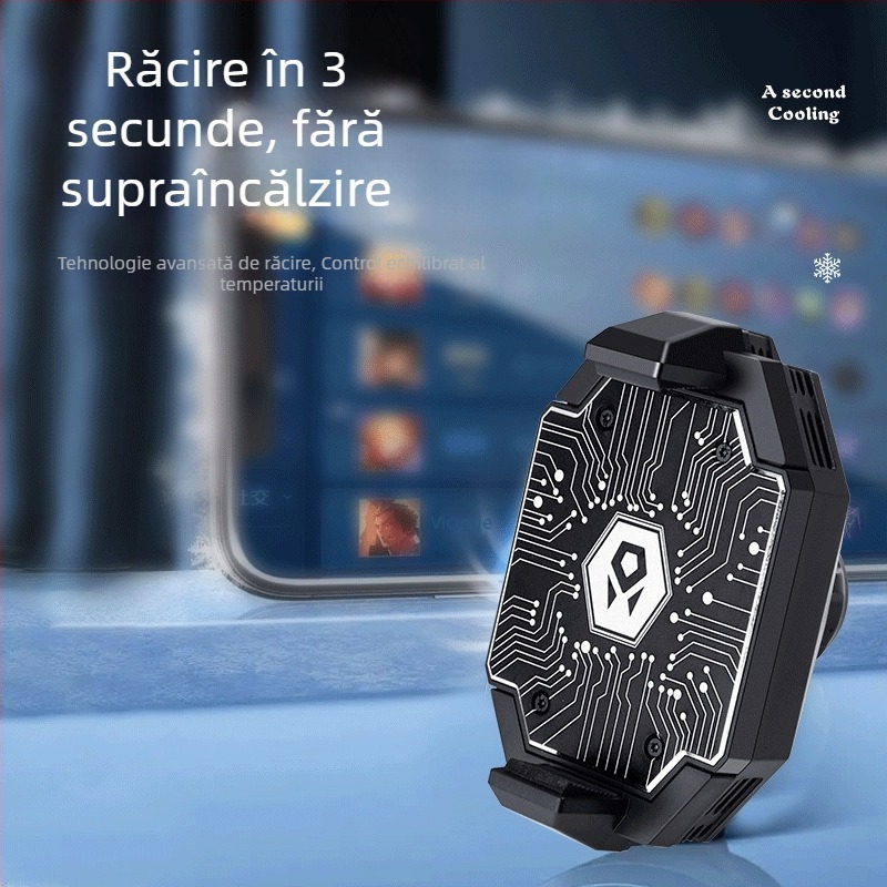 Fu Xin M10 Răcitor pentru telefon cu răcire semiconductoră și suport pentru toate telefoanele