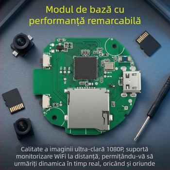 A9 Cameră de rețea – placă de cameră cu design PCBA și placă de circuite personalizată, interior 1080P, obiectiv 3.6 mm