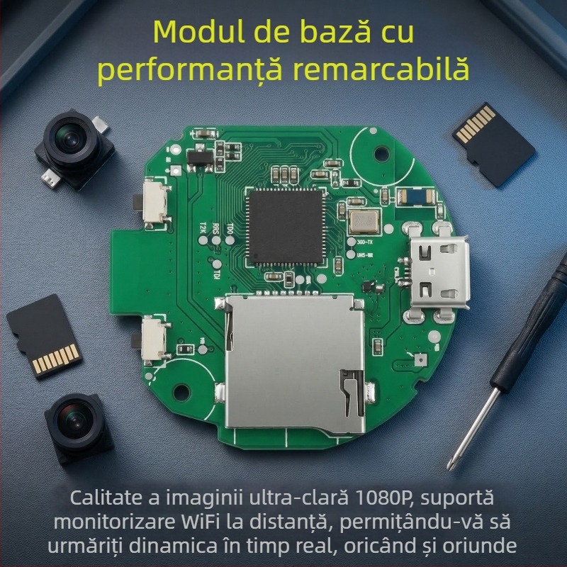 A9 Cameră de rețea – placă de cameră cu design PCBA și placă de circuite personalizată, interior 1080P, obiectiv 3.6 mm