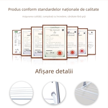 Uscător suspendat din oțel inoxidabil, cu raft pentru pantofi pe pervazul ferestrei, balcon, pliabil, pentru uz casnic