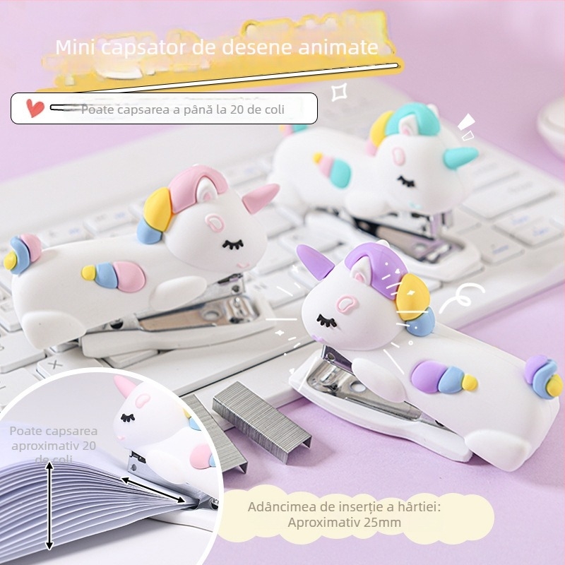 Capsator Unicorn No. 10 – Cadou creativ pentru copii, Papetărie școlară
