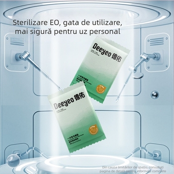 Leaf Selection Deyou huse de unică folosință pentru scaunul de toaletă, sterilizate, ambalate individual, îngroșate, cu acoperire completă, pentru hoteluri