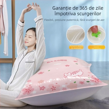 Saci de vid personalizate pentru haine, pilote și jachete cu puf — pungi de compresie pentru uz casnic, mai groase