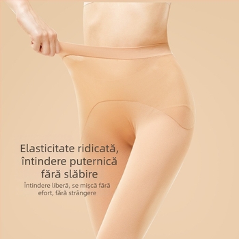 Colanți de damă cu ulei de cal, ultra-subțiri pentru vară, fără cusături, culoare pielii, protecție solară, înfrumosează pielea, nu alunecă
