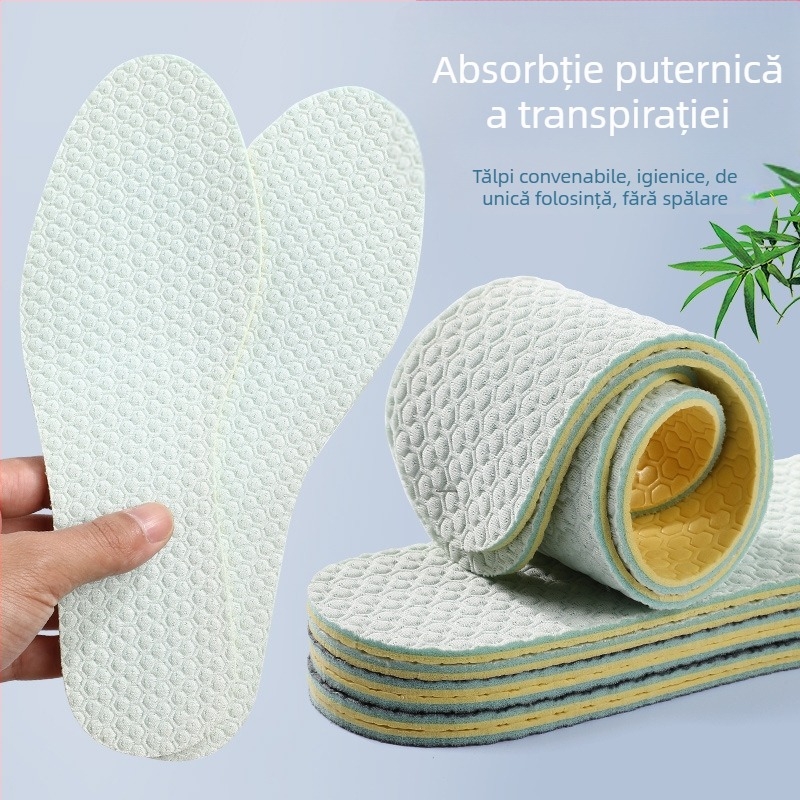 Talpă de pantofi din latex, de unică folosință, respirabilă, absorbantă a transpirației, controlul mirosurilor, vară