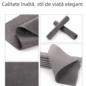 Role de 20 cârpe din microfibră pentru curățarea geamurilor, tip ruptură, cu perforații