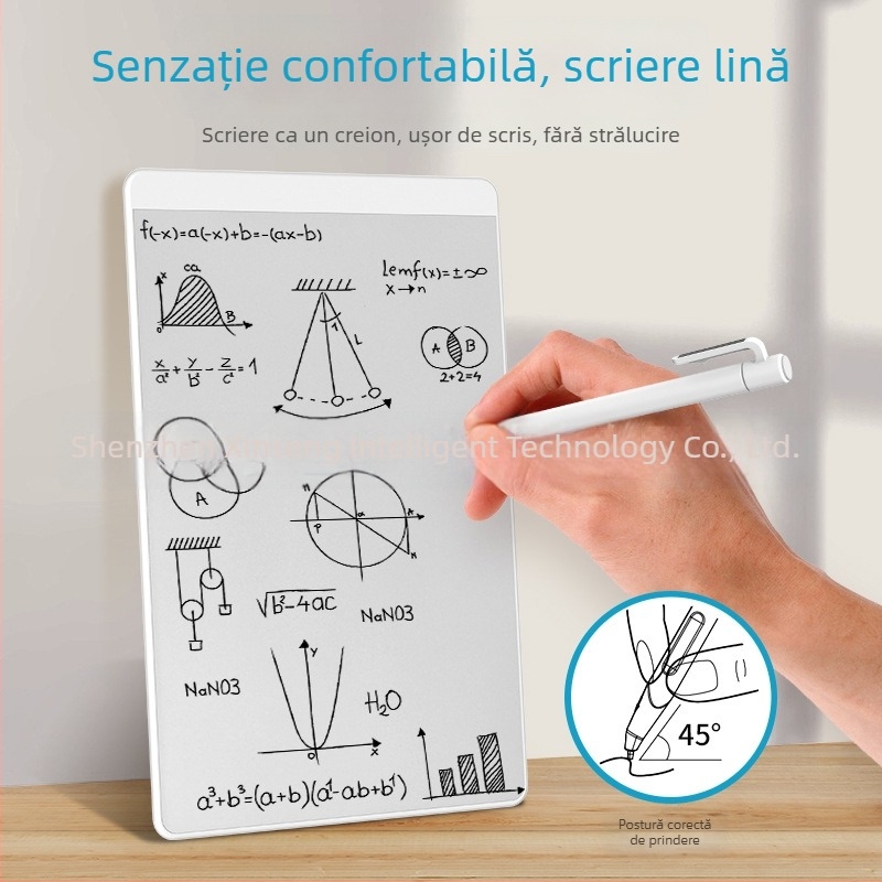 Tablă magnetică albă cu nano-capsulă, de 8,5 inch — fără praf, fără cerneală, fără consumabile, fără energie, reutilizabilă și ștergibilă
