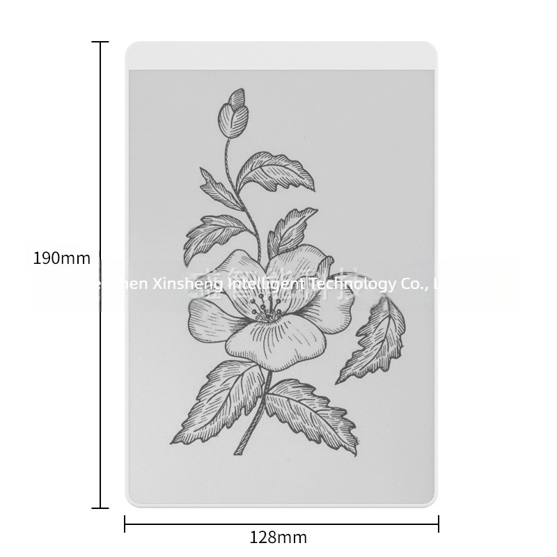 Tablă magnetică albă cu nano-capsulă, de 8,5 inch — fără praf, fără cerneală, fără consumabile, fără energie, reutilizabilă și ștergibilă
