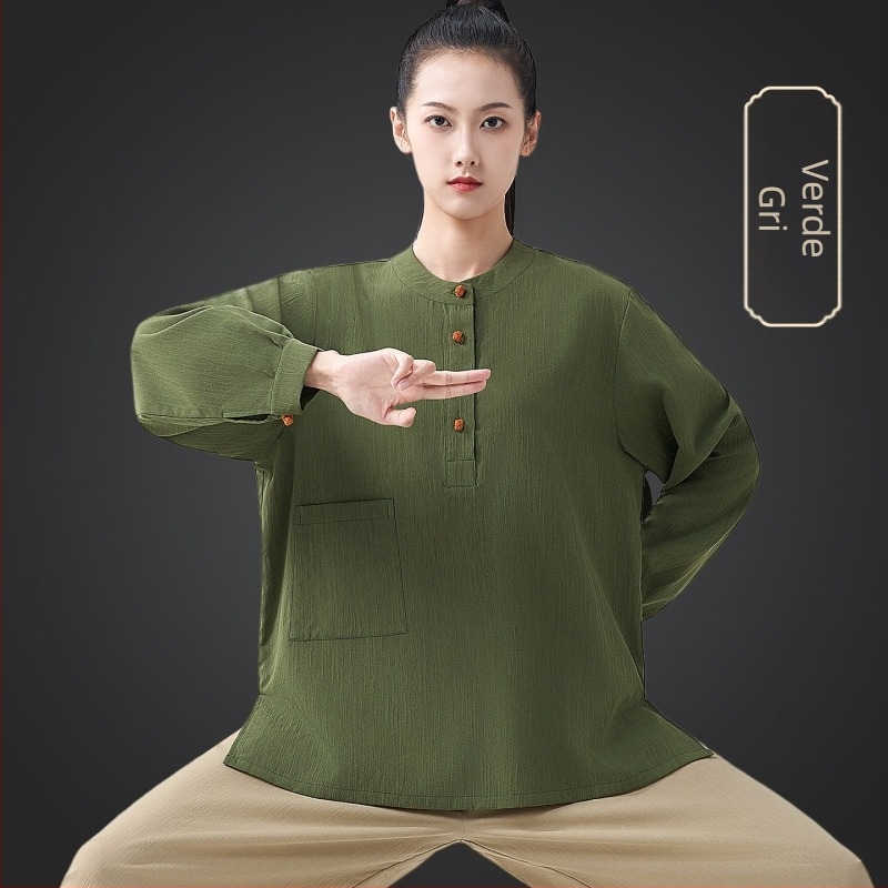 Set de Tai Chi pentru femei, toamna 2026, set de antrenament Tai Chi, amestec viscoză-poliester-nylon
