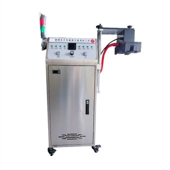 Mașină de sigilare cu folie de aluminiu, cu răcire prin apă, siguranță prin inducție electromagnetică, pentru sticle cu formă neobișnuită, garnitură mică, linie de sigilare