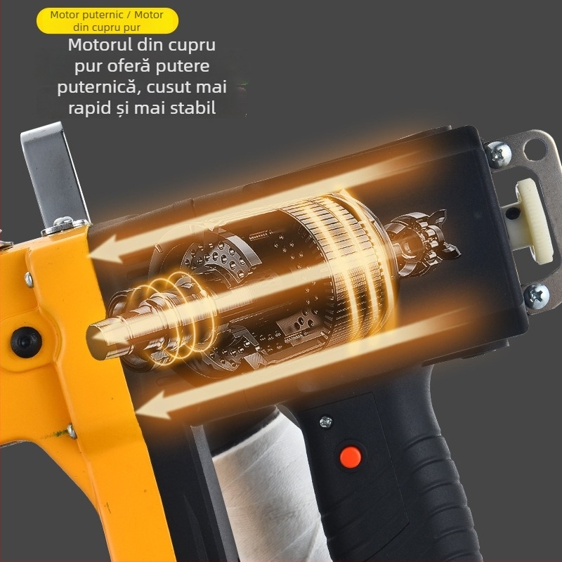 Flying Brand Mașină electrică portabilă compactă pentru sigilarea pungilor de orez, cânepă și pungi țesute