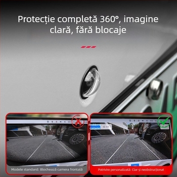 Capac de protecție pentru camera auto și lentilă, pentru sistemul de vizualizare a 360° la mersul înapoi