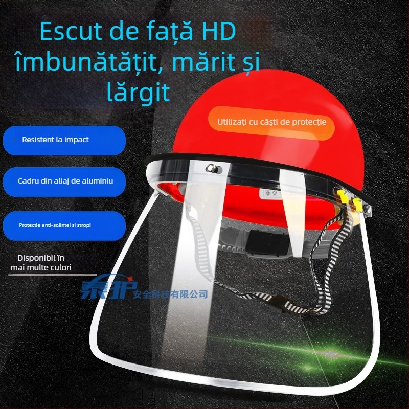 Viziere de protecție pentru sudură, semiînchisă, din plexiglas – transparentă, anti-impact și rezistentă la stropi