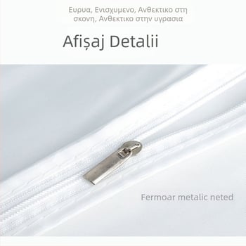 Protecție împotriva prafului din PEVA pentru haine – husă 3D de depozitare, set