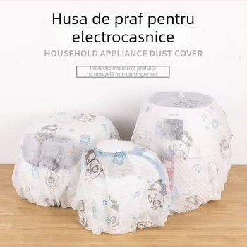Husă de protecție din material nețesut, supradimensionată, pentru oală de orez și cuptor cu microunde