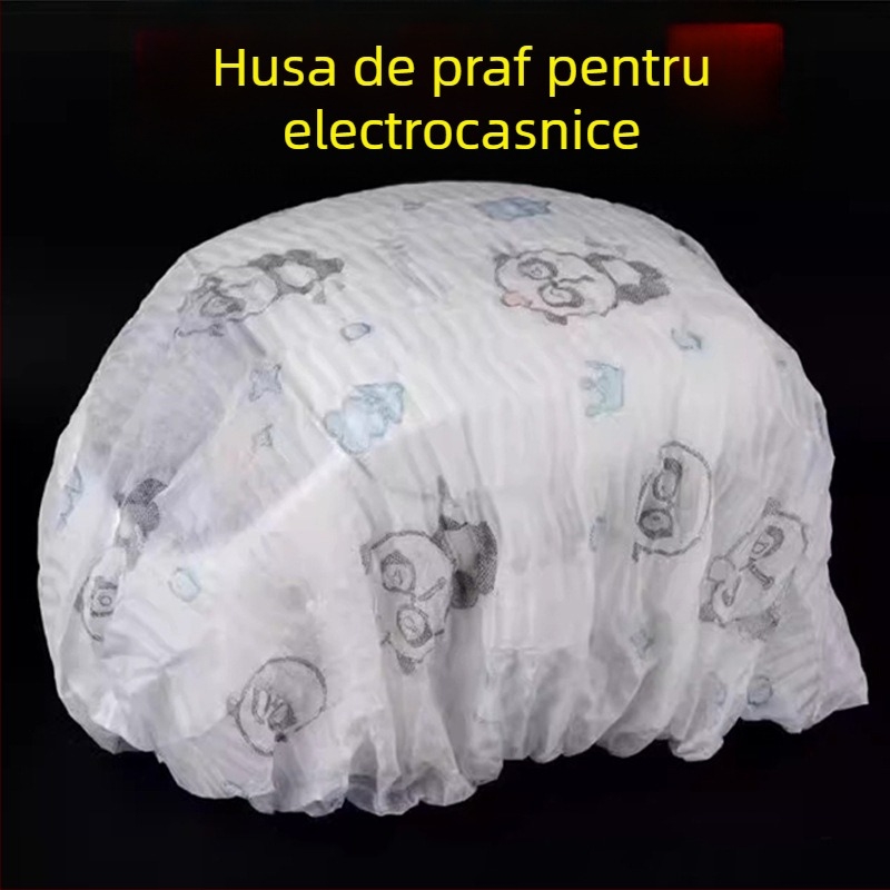 Husă de protecție din material nețesut, supradimensionată, pentru oală de orez și cuptor cu microunde