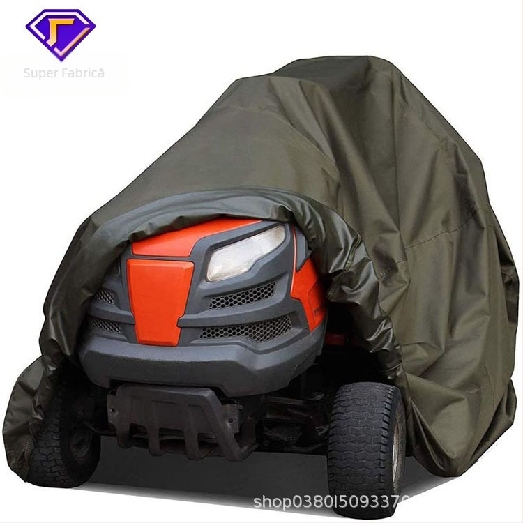 Husă de ploaie și praf pentru cositoare de gazon, exterior, din material 210D Oxford, verde