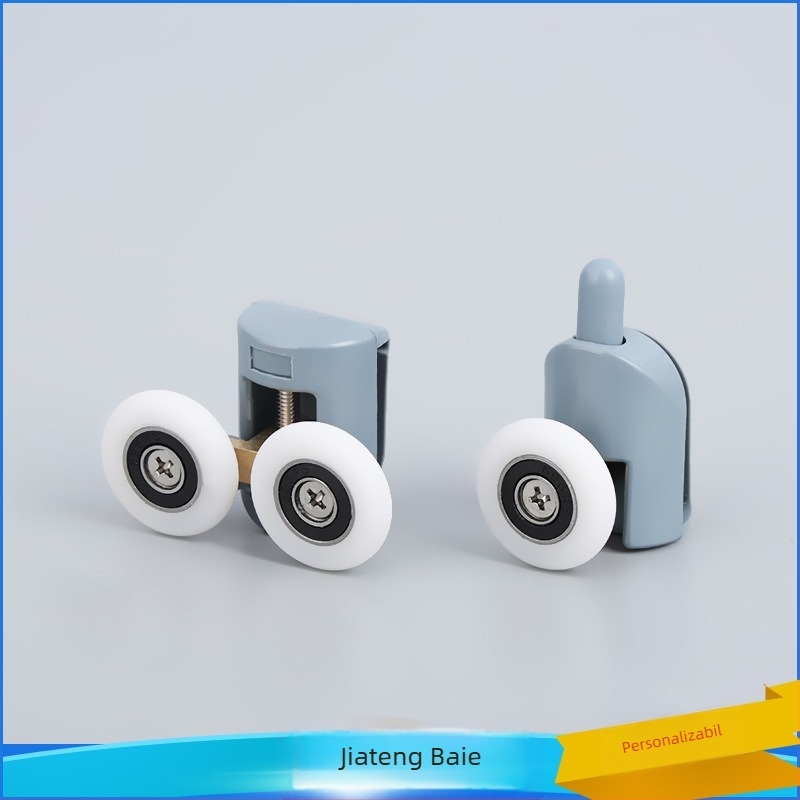 Accesorii pentru șina de glisare din sticlă, fitinguri din plastic, role pentru cabine de duș