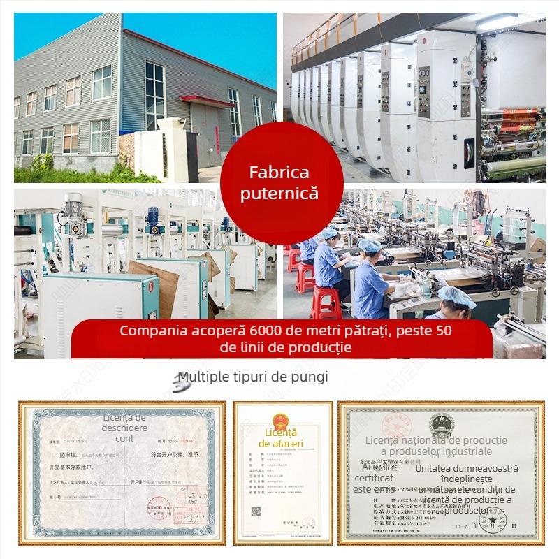 Saci de ambalare a alimentelor cu imprimare personalizată pentru pui la rotisor, carne fiartă, copite de porc, carne de vită și carne de miel – folii de aluminiu și sacoșe din plastic sigilate cu opt laturi