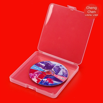 Cutie transparentă din PP, pătrată, monobloc, 158 × 156 × 15 mm, pentru piese și accesorii de pescuit
