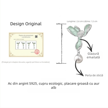 Cercei cu email gradient, cu orhidee și ciucuri – proaspeți și dulci, design de nișă, bijuterie florală de înaltă calitate pentru femei