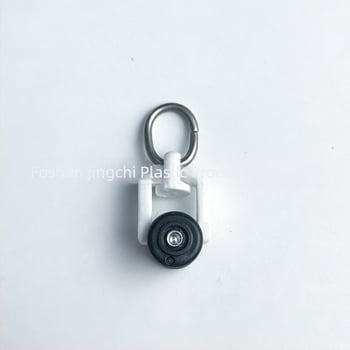 Roată neagră universală pentru șina Jialis - Accesorii pentru perdele electrice