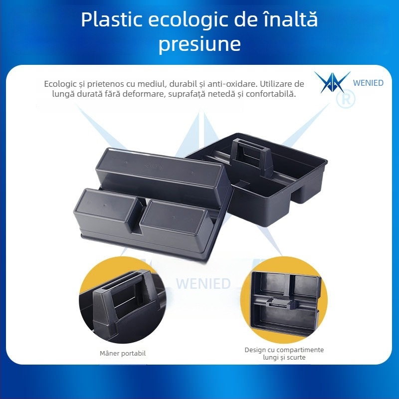 Coș portabil pentru unelte de detailing auto și trusă, spațiu de depozitare multifuncțional