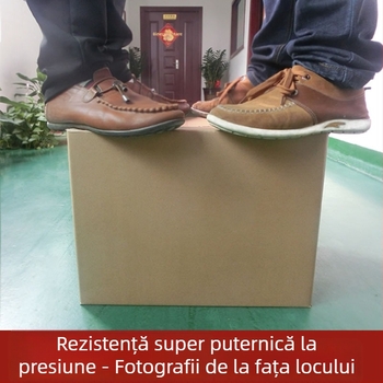 Cutie de mutare de mărime 4 pentru colete și comerț electronic, carton ondulat, ambalaj logistic, cutie pentru pantofi