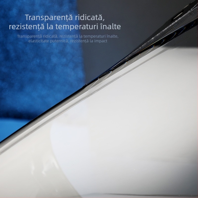 Capac frontal de far Porsche Cayenne (2018–2023), PC transparent