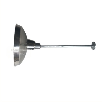 Abajur din oțel inoxidabil pentru iluminat LED industrial, finisaj oglindă și mat prin pulverizare, design deschis, dimensiuni 300x20 mm, material oțel inoxidabil 201