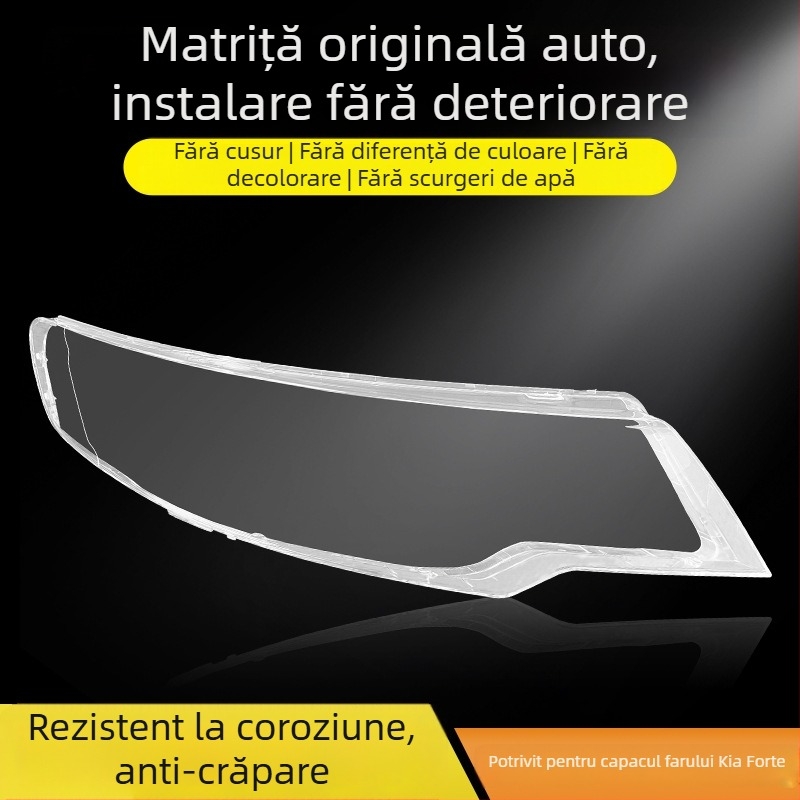 Kia Forte 2009-2013 Capac de far transparent – lentilă exterioară