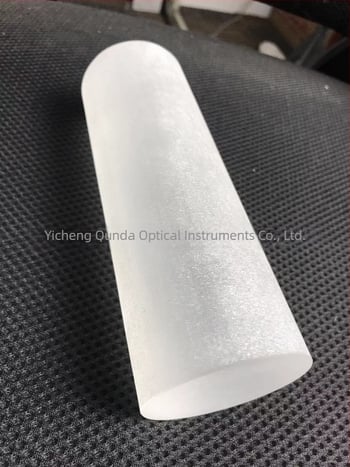 K9 sticlă opticǎ, cilindru circular-blank 55×160 mm, personalizabil pentru lentile de telescoape și prismă DIY